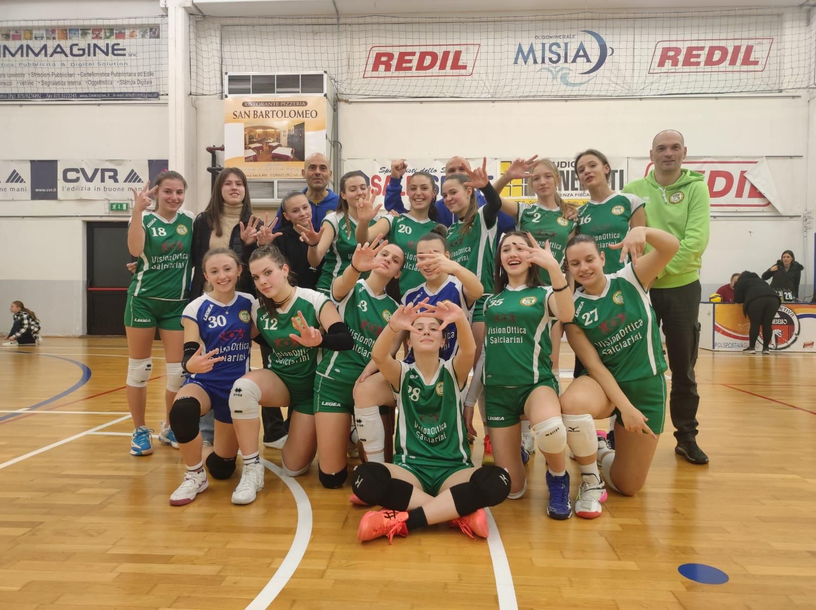 Volley le ragazze dell Under 16 della Polisportiva Don Bosco